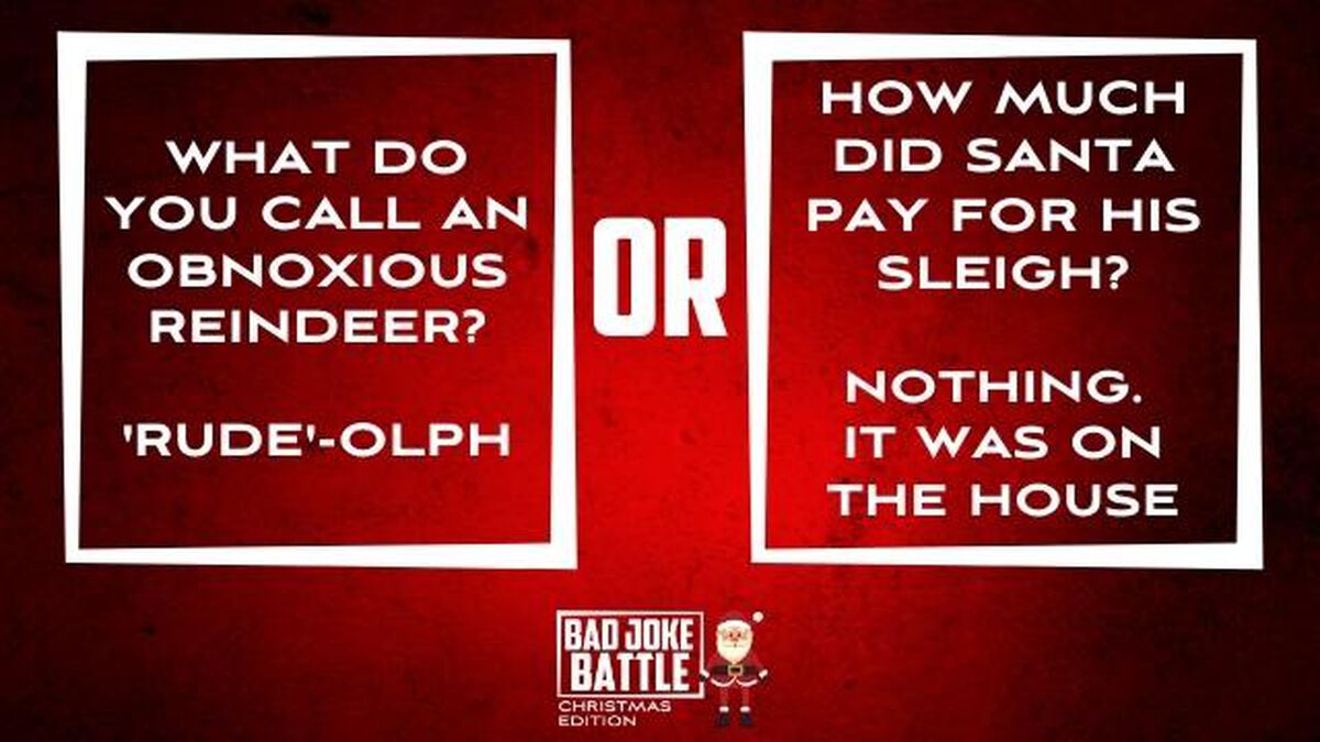 Bad Joke Battle Christmas Edition image number null